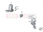 BMW Motorrad BMW 2017 F models K8x F 850 GS (0B09, 0B19) Auxiliary switch, special vehicle