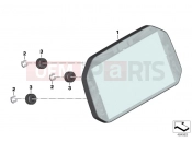 BMW Motorrad BMW 2017 F models K8x F 850 GS (0B09, 0B19) Instrument cluster / TFT display
