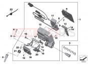 BMW Motorrad BMW 2017 F models K8x F 850 GS (0B09, 0B19) Preparation for navigation system