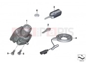 BMW Motorrad BMW 2017 F models K8x F 850 GS (0B09, 0B19) RF remote control locking system