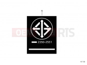 BMW Motorrad BMW 2017 F models K8x F 850 GS (0B09, 0B19) Label 