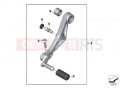 BMW Motorrad BMW 2017 F models K8x F 850 GS (0B09, 0B19) Shift lever, adjustable