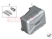 BMW Motorrad BMW 2017 F models K8x F 850 GS (0B09, 0B19) Vario case