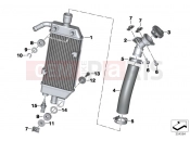BMW Motorrad BMW 2017 C-Models C evolution (0C03) Radiator