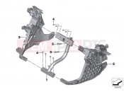 BMW Motorrad BMW 2017 C-Models C evolution (0C03) Front panel carrier