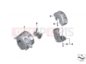 BMW Motorrad BMW 2017 C-Models C evolution (0C03) Multifunction switch, handlebar, LIN bus