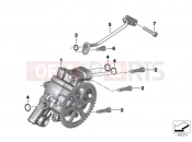 BMW Motorrad BMW 2017 C-Models C 650 Sport 16 (0C04, 0C14) Oil pump