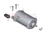 BMW Motorrad BMW 2017 C-Models C 650 Sport 16 (0C04, 0C14) Starter