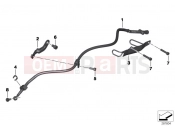 BMW Motorrad BMW 2017 C-Models C 650 Sport 16 (0C04, 0C14) Bowden cable for parking brake