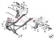 BMW Motorrad BMW 2017 C-Models C 650 Sport 16 (0C04, 0C14) Main frame