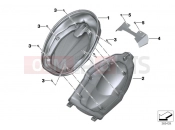 BMW Motorrad BMW 2017 C-Models C 650 Sport 16 (0C04, 0C14) Storage compartment, rear