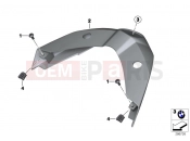 BMW Motorrad BMW 2017 C-Models C 650 Sport 16 (0C04, 0C14) Rear trim panel, center