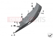 BMW Motorrad BMW 2017 C-Models C 650 Sport 16 (0C04, 0C14) Running board, rear