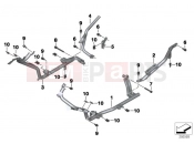 BMW Motorrad BMW 2017 C-Models C 650 Sport 16 (0C04, 0C14) Bracket for running board