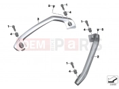 BMW Motorrad BMW 2017 C-Models C 650 Sport 16 (0C04, 0C14) Handle rear