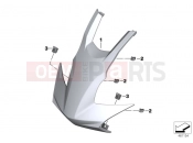 BMW Motorrad BMW 2017 C-Models C 650 Sport 16 (0C04, 0C14) Front trim panel center part