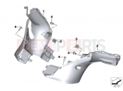 BMW Motorrad BMW 2017 C-Models C 650 Sport 16 (0C04, 0C14) Handlebar cover, bottom