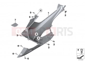 BMW Motorrad BMW 2017 C-Models C 650 Sport 16 (0C04, 0C14) Footboards