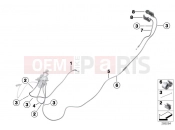 BMW Motorrad BMW 2017 C-Models C 650 Sport 16 (0C04, 0C14) Bowden cables