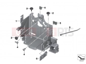 BMW Motorrad BMW 2017 C-Models C 650 Sport 16 (0C04, 0C14) Battery tray