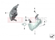 BMW Motorrad BMW 2017 C-Models C 650 Sport 16 (0C04, 0C14) Turn signals, front