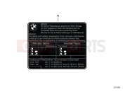BMW Motorrad BMW 2017 C-Models C 650 Sport 16 (0C04, 0C14) Label 