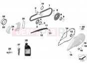 Service chain drive - BMW Motorrad C 650 GT 16 (0C05, 0C15) 2017