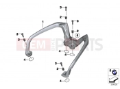 Handle rear - BMW Motorrad C 650 GT 16 (0C05, 0C15) 2017