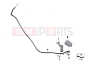 Latch mechanism, storage bin, left - BMW Motorrad C 650 GT 16 (0C05, 0C15) 2017