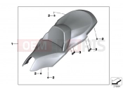 Saddle, Exclusive - BMW Motorrad C 650 GT 16 (0C05, 0C15) 2017