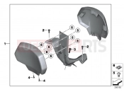 Backrest - BMW Motorrad C 650 GT 16 (0C05, 0C15) 2017