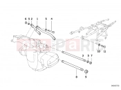 BMW Motorrad BMW 1995 R-Models 4V R 850 R 94 (0401,0406) Engine Suspension