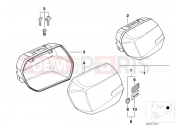 BMW Motorrad BMW 1995 R-Models 4V R 850 R 94 (0401,0406) System case