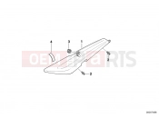 BMW Motorrad BMW 1995 R-Models 4V R 850 R 94 (0401,0406) Tail trim