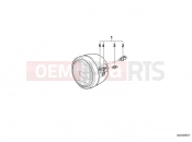 BMW Motorrad BMW 1995 R-Models 4V R 850 R 94 (0401,0406) Headlight, authorities