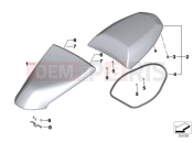 BMW Motorrad BMW 2018 C-Models C evolution (0C03) Bench seat