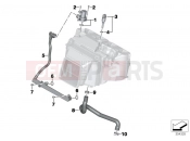 Idle control system/PCV system - BMW Motorrad S 1000 XR (0D03, 0D13) 2018
