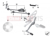 Shift lever - BMW Motorrad S 1000 XR (0D03, 0D13) 2018
