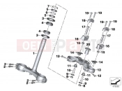 Fork brace, bottom/top - BMW Motorrad S 1000 XR (0D03, 0D13) 2018