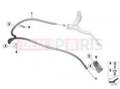 Clutch cable - BMW Motorrad S 1000 XR (0D03, 0D13) 2018