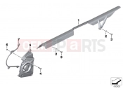 Chain guard - BMW Motorrad S 1000 XR (0D03, 0D13) 2018