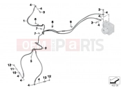 Brake lines, front - BMW Motorrad S 1000 XR (0D03, 0D13) 2018