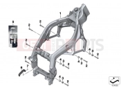 Front frame - BMW Motorrad S 1000 XR (0D03, 0D13) 2018