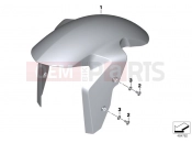 Front wheel fender - BMW Motorrad S 1000 XR (0D03, 0D13) 2018