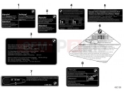 Labels for Brazil - BMW Motorrad S 1000 XR (0D03, 0D13) 2018