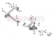 Engine protection bar - BMW Motorrad S 1000 XR (0D03, 0D13) 2018
