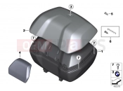 Top Case 49l - BMW Motorrad S 1000 XR (0D03, 0D13) 2018