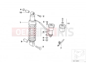 BMW Motorrad BMW 2006 R-Models 4V R 850 R 02 (0428) Spring strut rear hydraulic