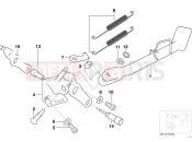 BMW Motorrad BMW 2006 R-Models 4V R 850 R 02 (0428) Side stand