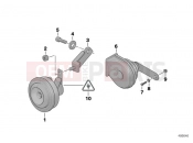 BMW Motorrad BMW 2006 R-Models 4V R 850 R 02 (0428) Horn